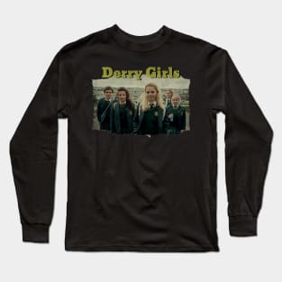 Derry Girls Exclusive Design Long Sleeve T-Shirt